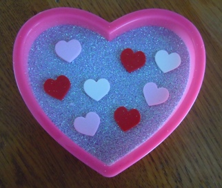 heart cookie cutter magnet craft idea